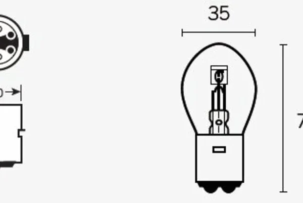 Lámpara TECNIUM S1 12V 25_25W