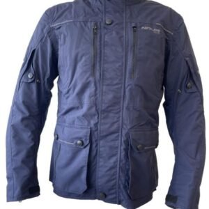 NAVA TECH Parka 3/4 Modelo STILO – Chaqueta Touring Impermeable con Protecciones